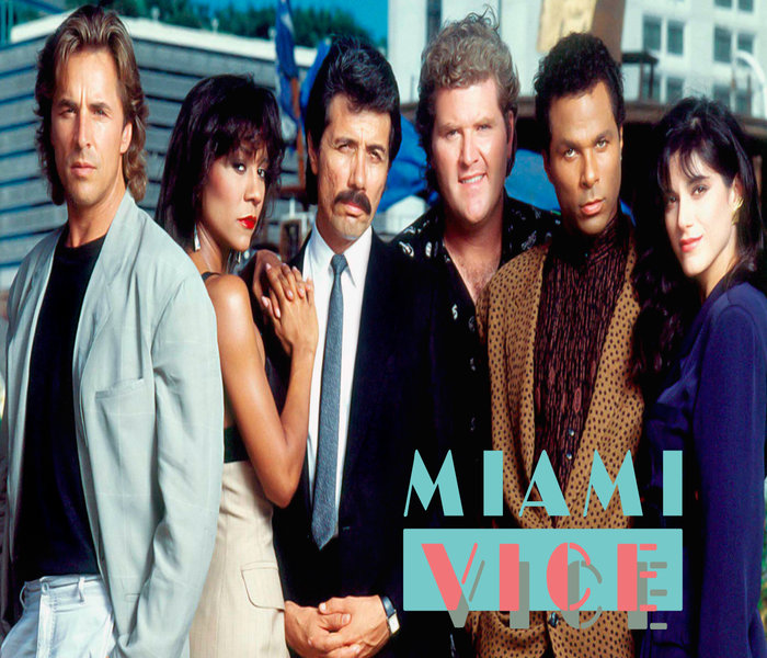 The  Cast Of Miami Vice - 1984